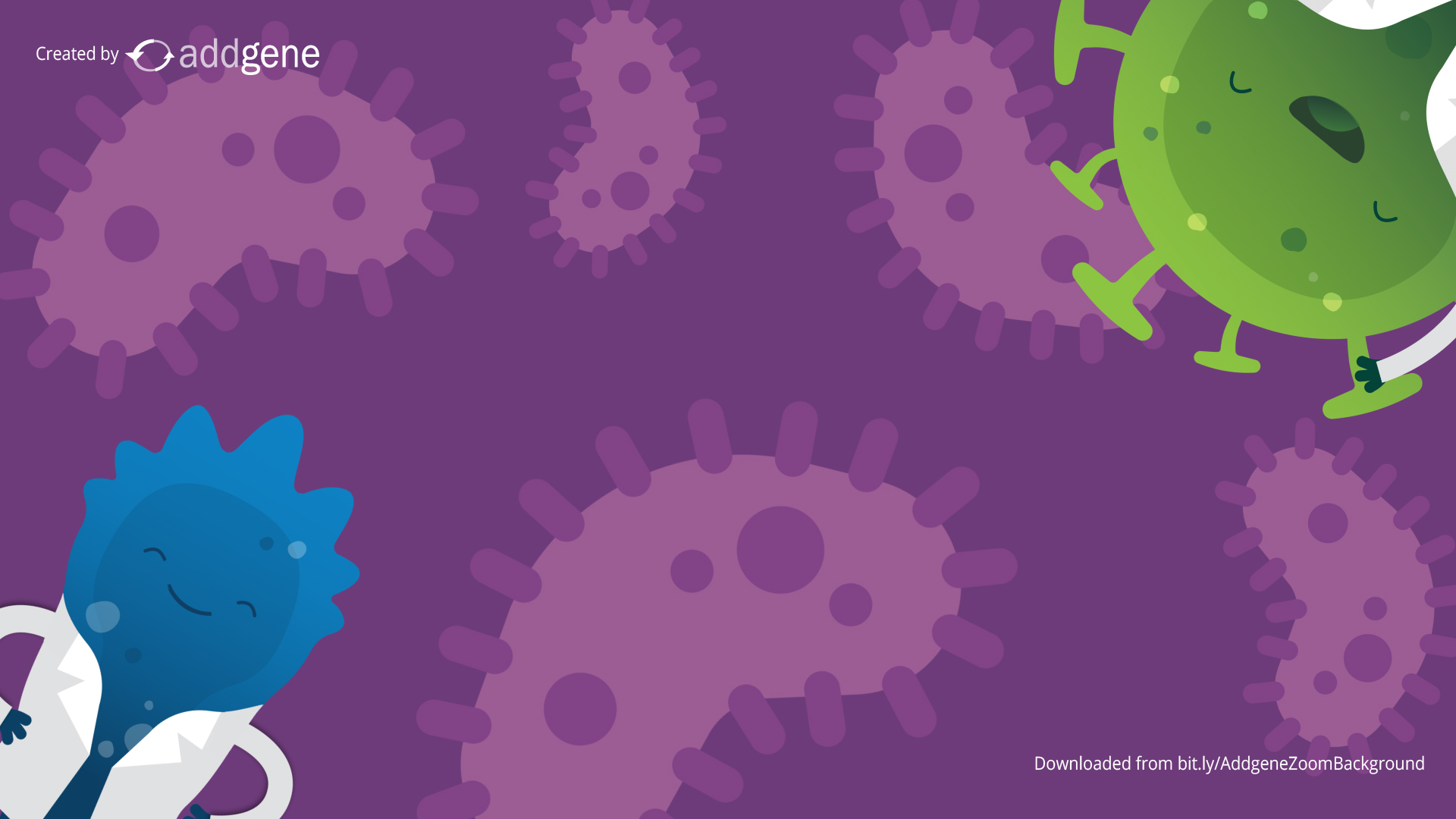 Download ScienceThemed Zoom Backgrounds from Addgene